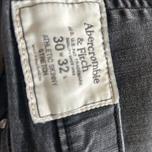 Abercrombie & Fitch black Skinny Jeans